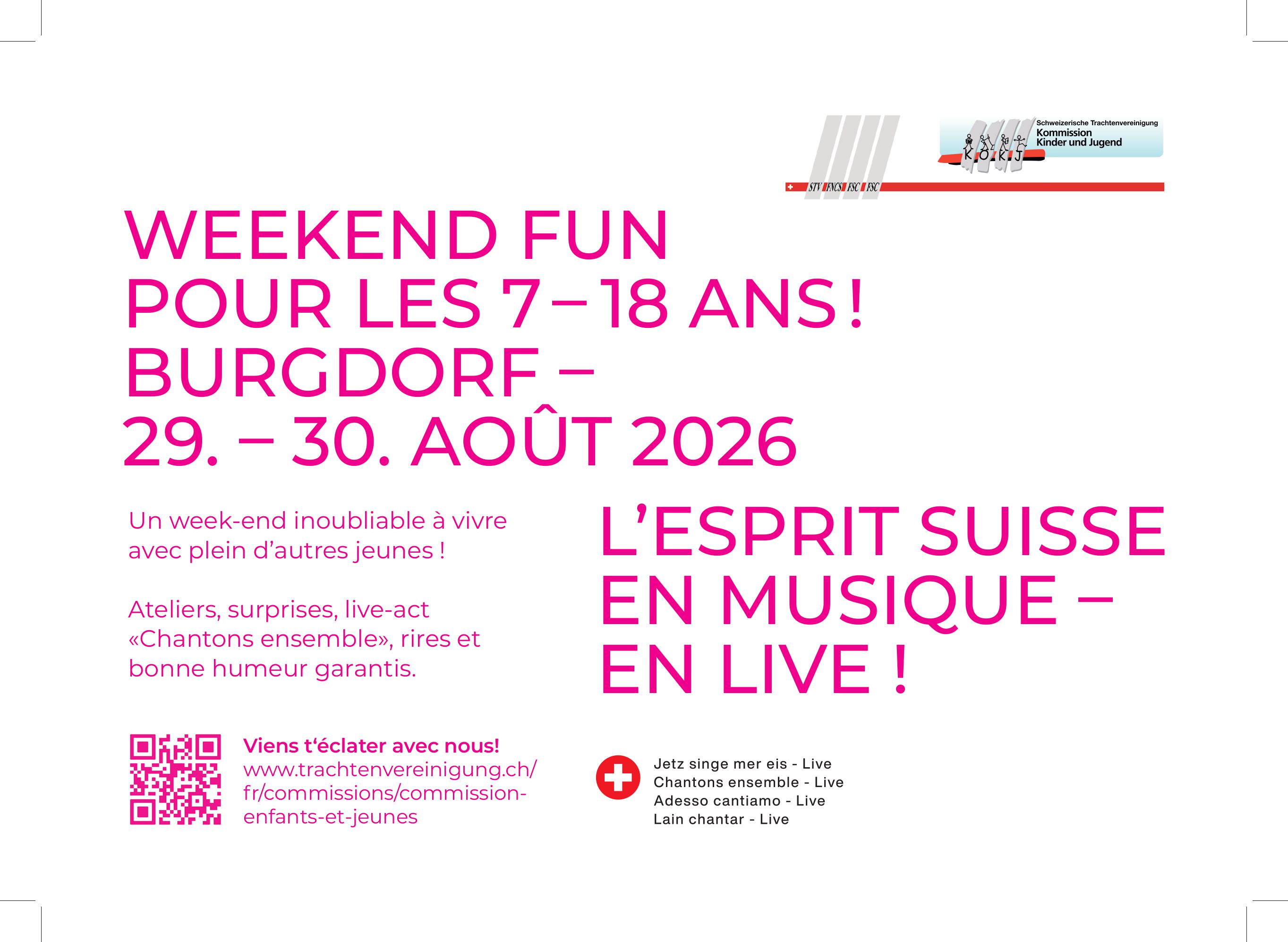 Flyer KOKJ Französisch