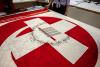 Remise du drapeau chez Heimgartner